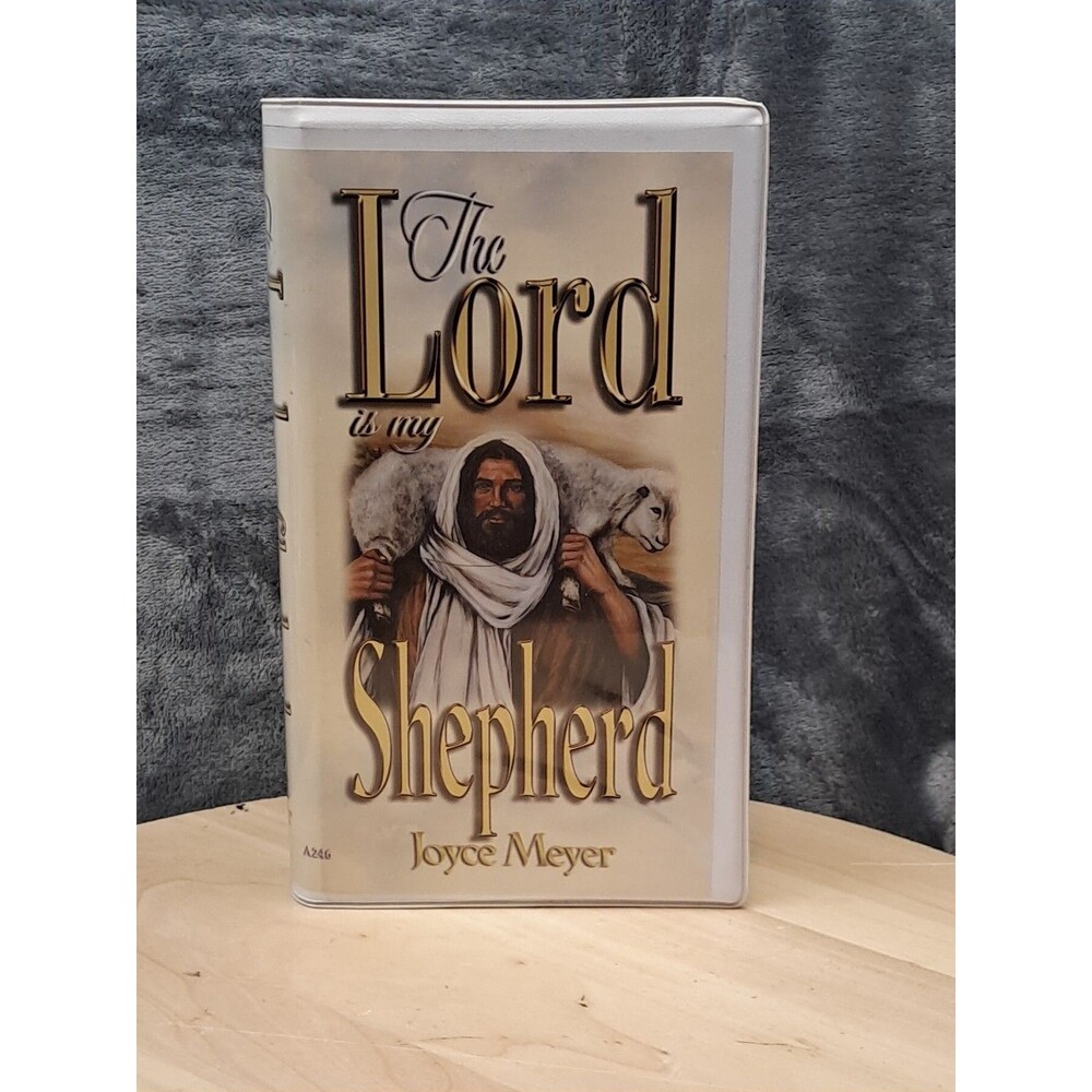 The Lord Is My Shepherd Joyce Meyer 6 Audio Cassette Tape Set W/ clamshell case